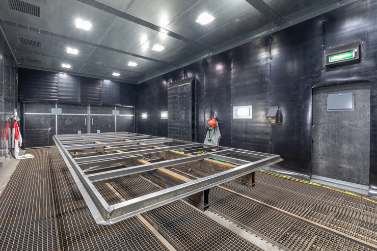 Дробеструйные камеры