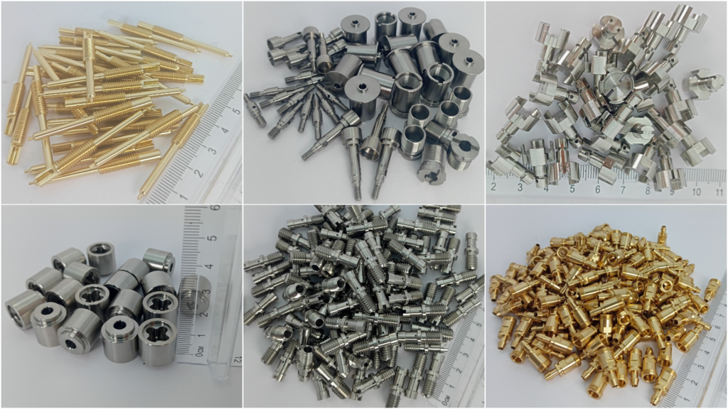 Мелкие детали с автоматов продольного точения